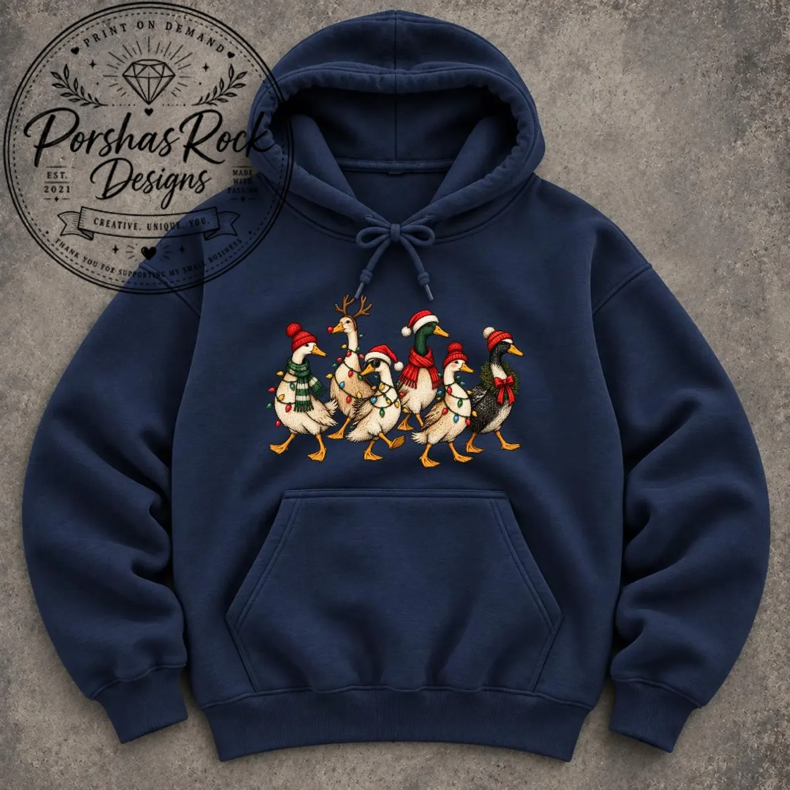 Christmas Duck Hoodie