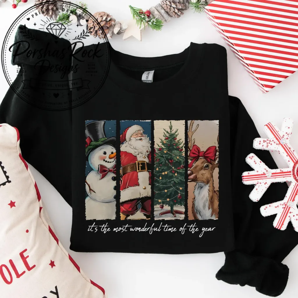 anh 20 giang sinh Cute Christmas Sweatshirt