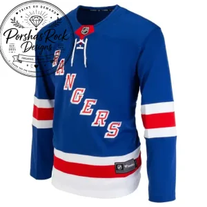 New York Rangers Fanatics Premier Breakaway Blank Adult Hockey Jersey 1 New York Rangers Fanatics Premier Breakaway Blank Adult Hockey Jersey