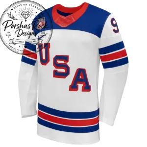 Men's Nike Jack Eichel USA Hockey Jersey