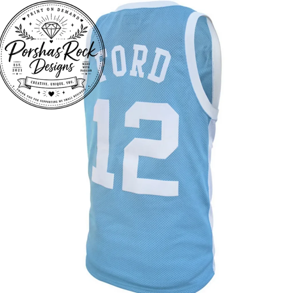 anh 9 jersey Phil Ford UNC Basketball Jersey Retro Heavyweight Style