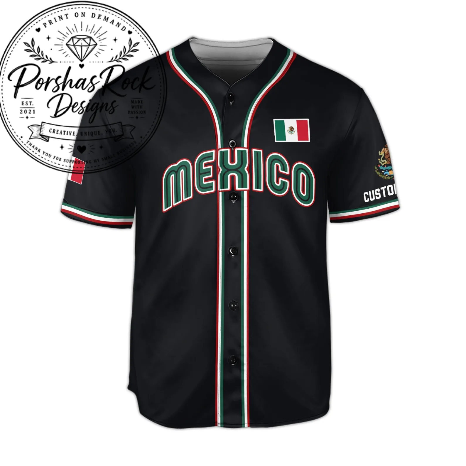 Mexico Baseball Jersey