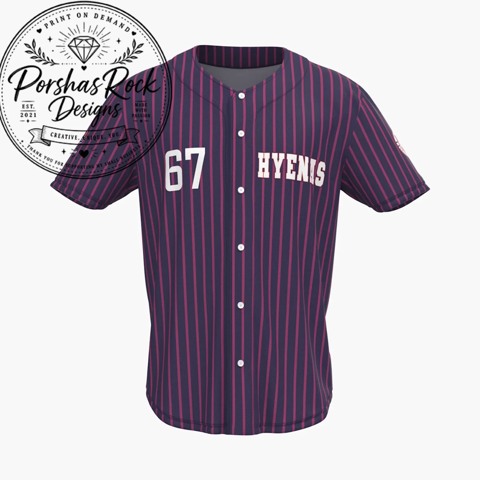 Full Custom Baseball Jersey