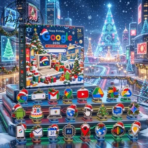 Google Christmas Countdown Calendar – 2026 Special Edition 2 a4