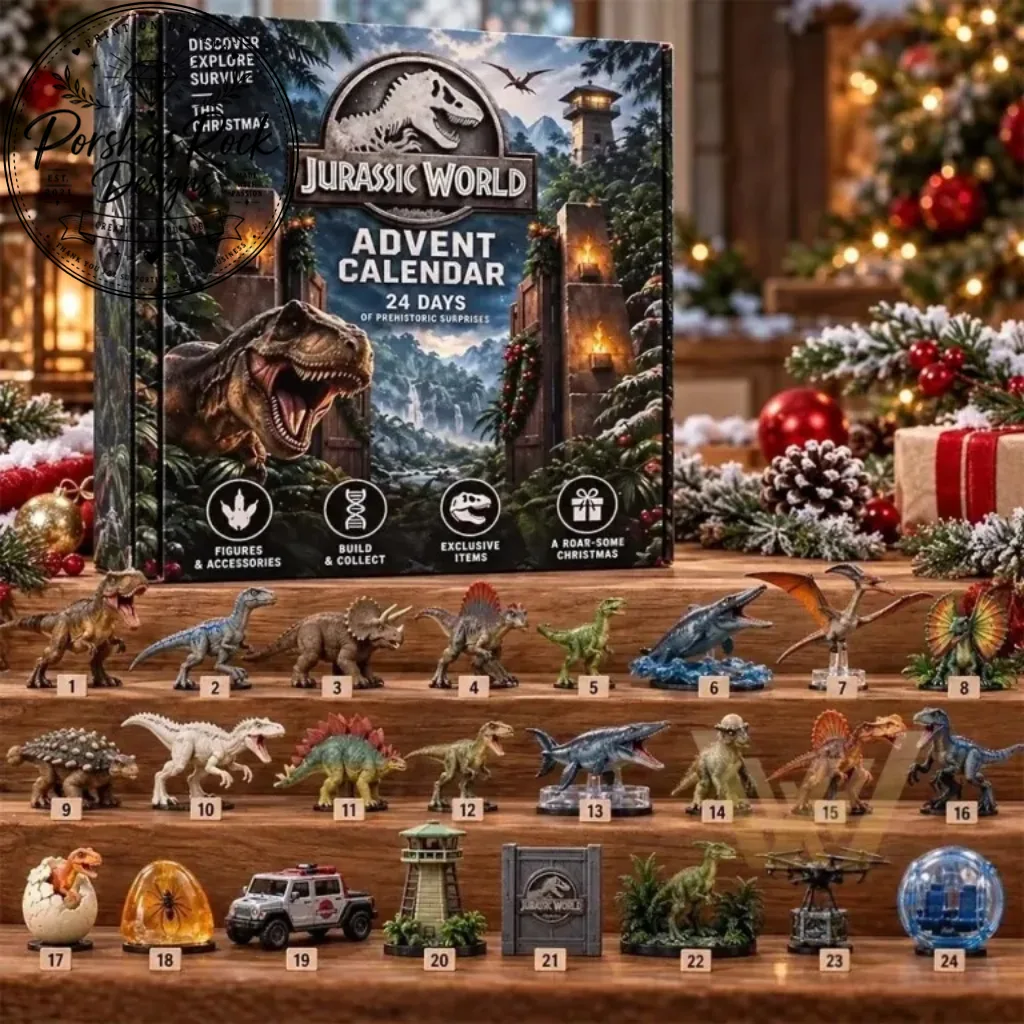 Jurassic World – 24 Days of Prehistoric Christmas Surprises