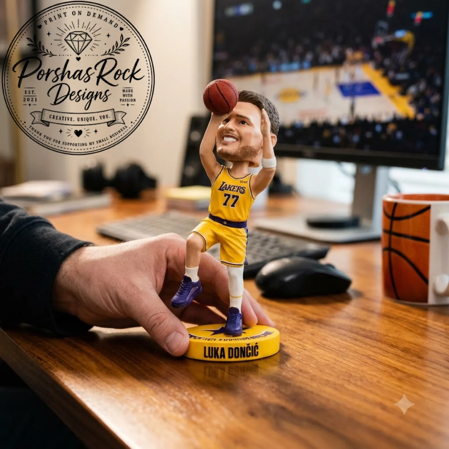 2026 Lakers Luka Doncic Bobblehead Giveaway